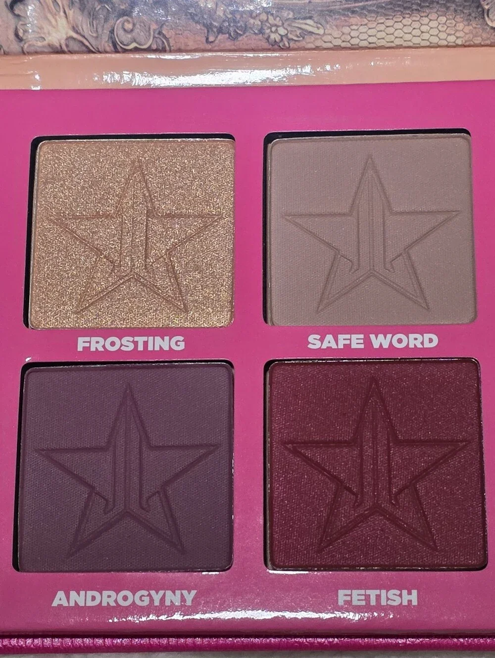 JEFFREE STAR COSMETICS ANDROGYNY PRESSED POWDER EYESHADOW PALETTE NIB
